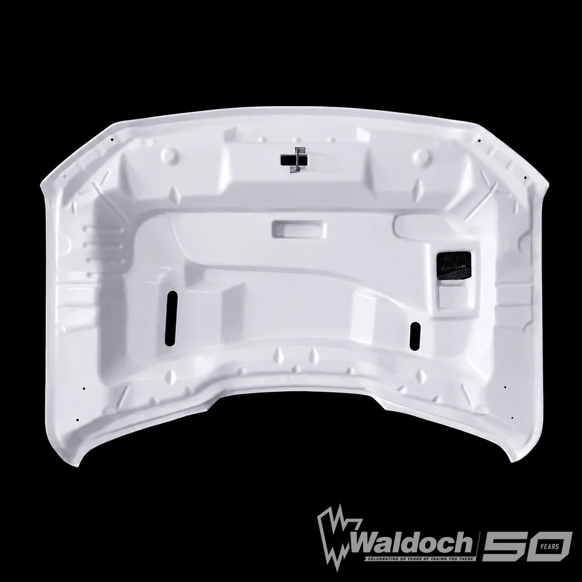 FORD F150 2025 SSK STYLE FUNCTIONAL HEAT EXTRACTION RAM AIR FIBERGLASS HOOD