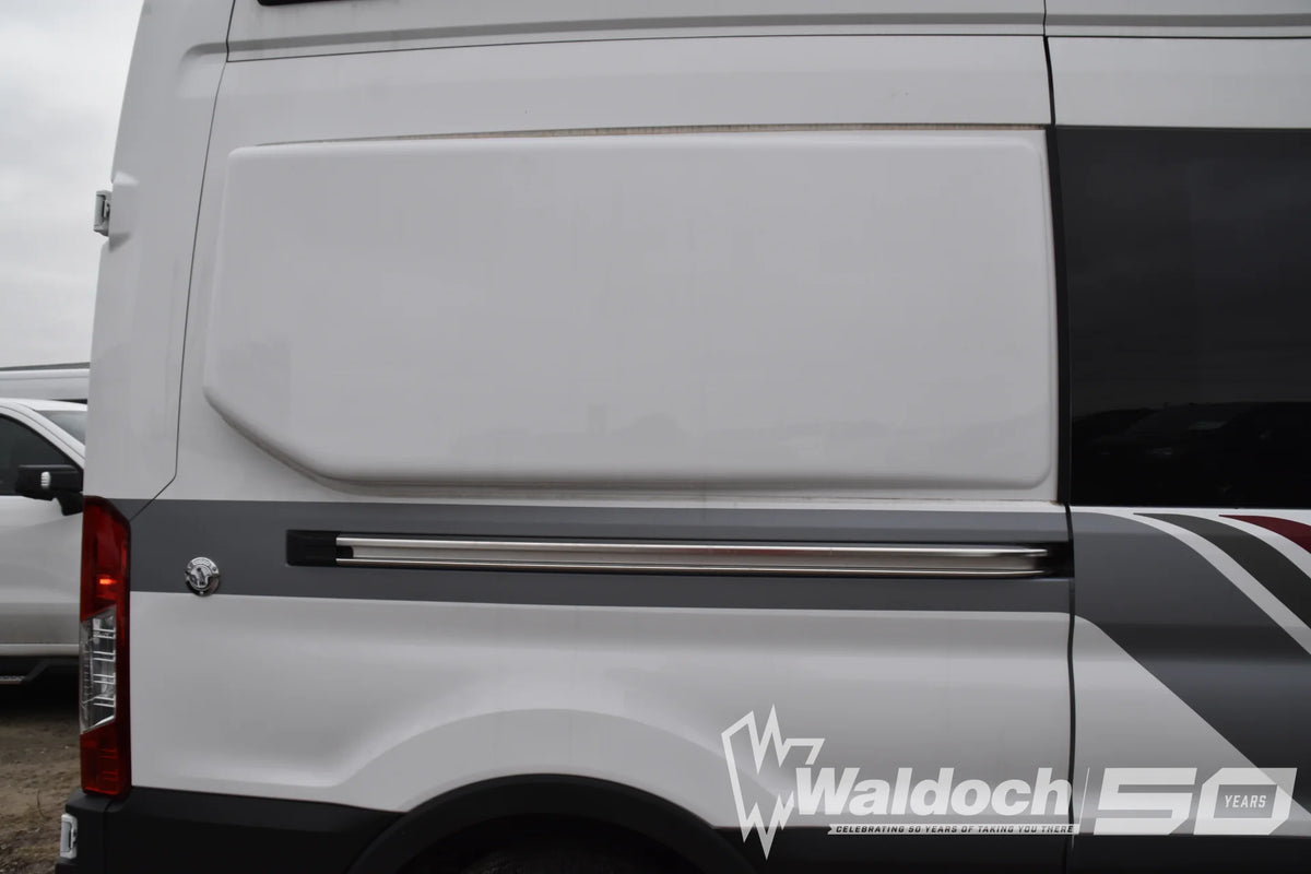 Unpainted Steel Body Panel Flare Kit for Ford Transit Passenger Side (Camper Van Accessory)