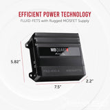 Premium Pro 400 Watt 4-Channel Amplifier - PA1-400.4