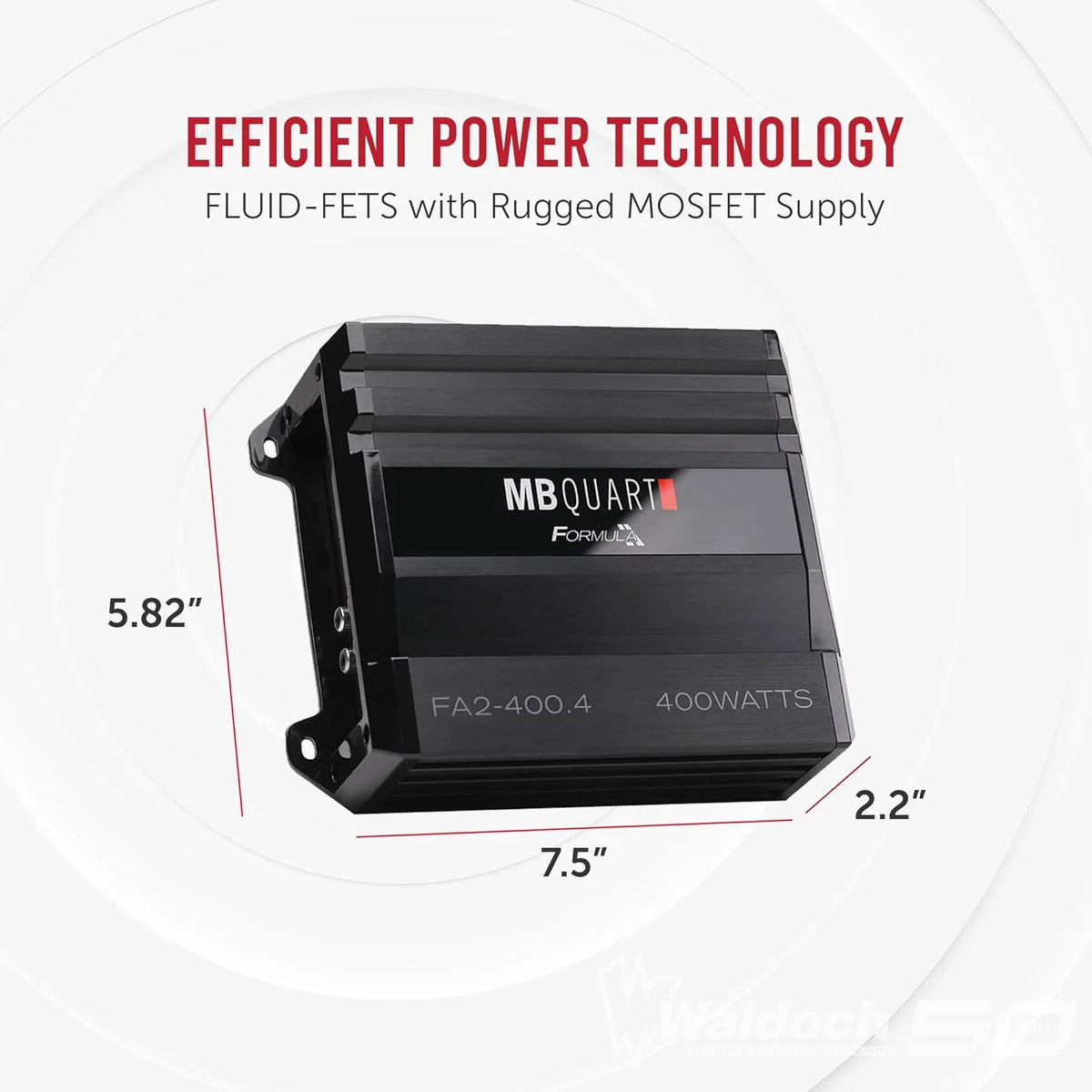 Premium Pro 400 Watt 4-Channel Amplifier - PA1-400.4