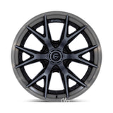 FUEL CATALYST - GLOSS BLACK BRUSHED DARK TINT - 22X12 -44 (8X170)
