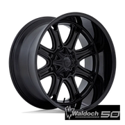 DARKSTAR 20X9 8X6.5 125 +1 M-BLK G-BLK