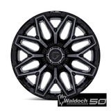 FLUX 20X10 8X170 125 -18 G-BLK GTCC