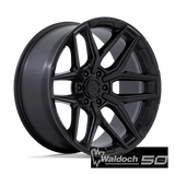 FLUX 18X9 6X5.5 106 +1 BLK-OUT