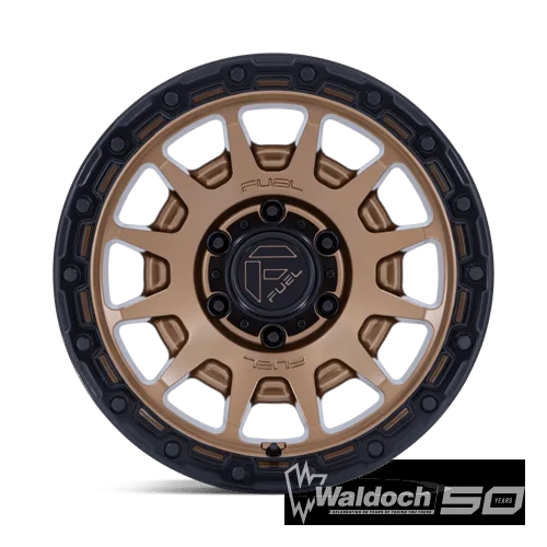 FORTRESS 17X8.5 6X5.5 106 +25 M-BRZ GBLK
