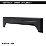 2018-2020 Ford F-150 Tailgate Appliqué  Painted  Satin Black Install Ready