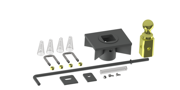 Turnoverball One-Piece Kit For Flatbeds
