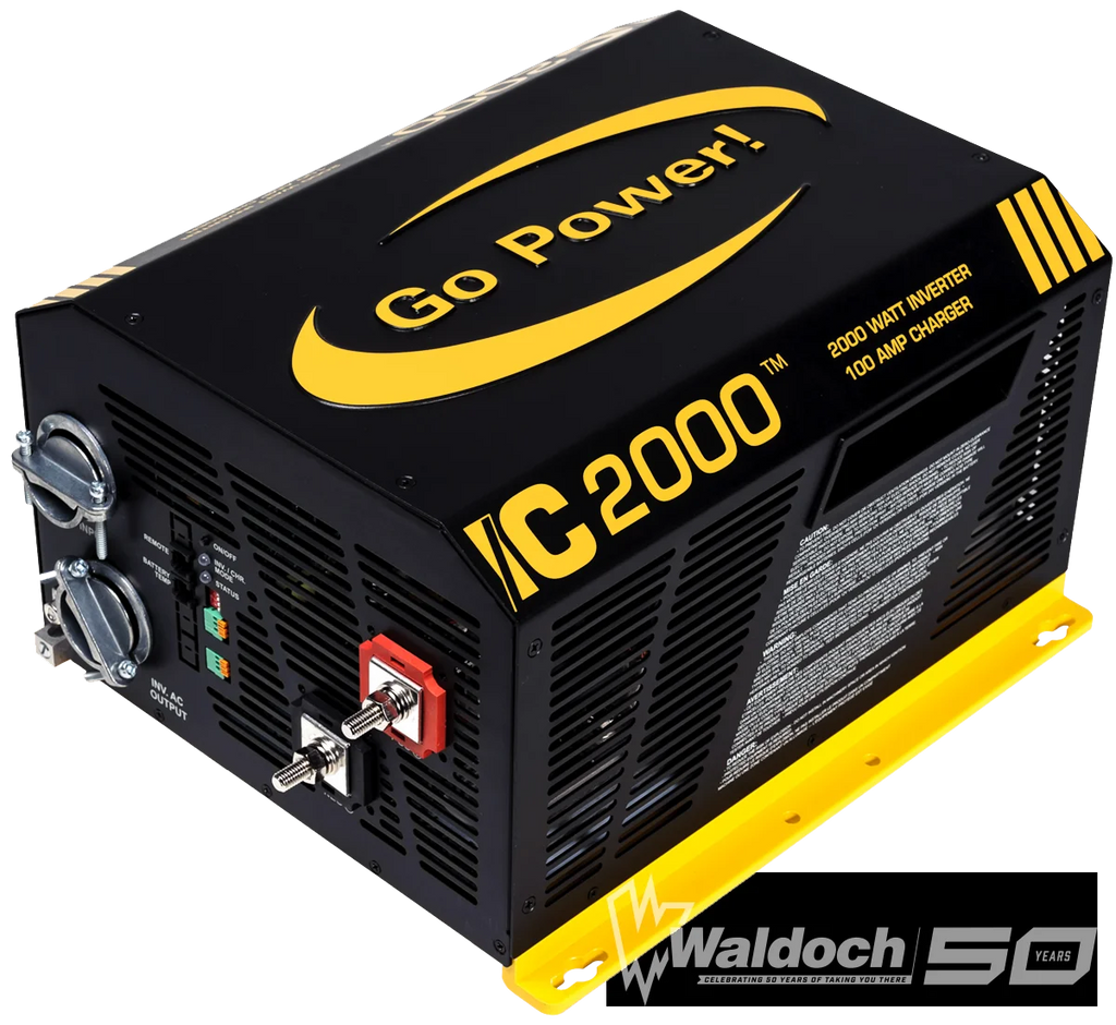 IC SERIES 2000 WATT INVERTER CHARGER, WITH ICR-50 INCLUDED
