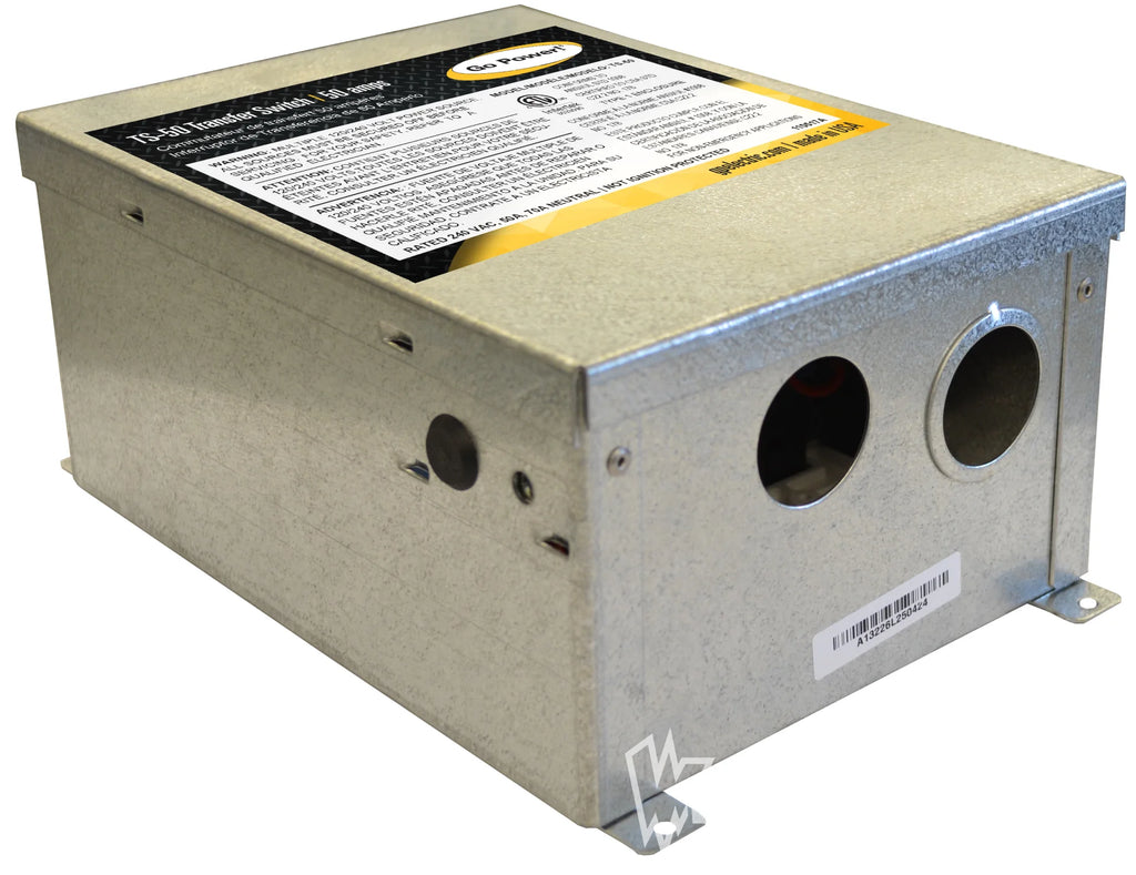 30 Amp Pre-Wired Transfer Switch