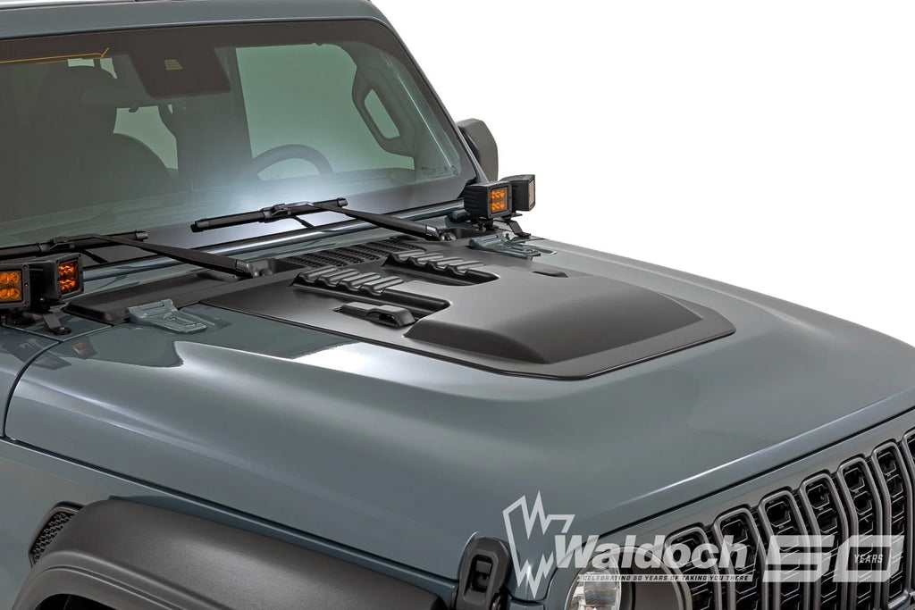 Hood Scoop | PRV Snazzberry | Jeep Gladiator JT/Wrangler JL 4WD (2018-2025)