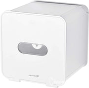 JOMOLA Pet Proof Toilet Paper Holder Adhesive Roll Toilet Paper Dispenser with Phone Shelf Wall Mounted Toilet Tissue Holder White (CABANA)