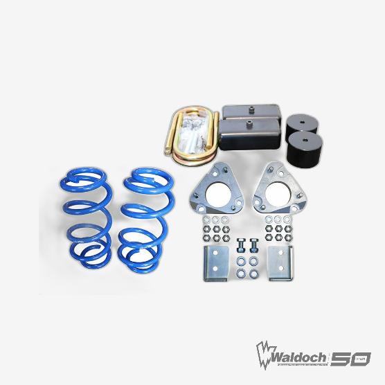 2018-2026, FORD TRANSIT, TOPO HD 2.0" FRONT & REAR LIFT KIT, BLUE COIL - 7097