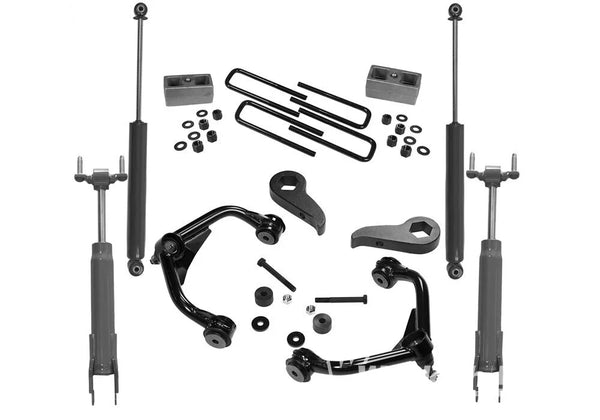 3" Lift Kit - 11-19 Chevy/GMC 2500HD - w/ SL Rear Shocks