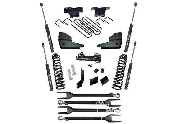 4" 4-Link Lift Kit - 23-24 F-250/F-350 4WD - Diesel - w/ SL Shocks