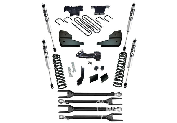 4" 4-Link Lift Kit - 23-24 F-250/F-350 4WD - Diesel - w/ Fox 2.0 Shocks