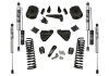 4" Lift Kit w/ FOX 2.0 Res Shocks - 14-18 Ram 2500 4WD Diesel w/out Radius Arms