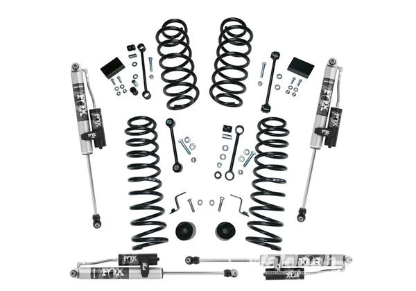 2.5" Dual Rate Coil Lift Kit w/ Fox 2.0 Res Shocks - 18-22 Wrangler JLU 4WD-4Dr