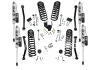 4" Dual Rate Coil Lift Kit w/ Fox 2.0 Res Shocks - 18-22 Wrangler JLU 4WD - 4Dr