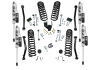 4" Dual Rate Coil Lift Kit w/ Fox 2.0 Res Shocks - 18-22 Wrangler JL 4WD - 2Dr
