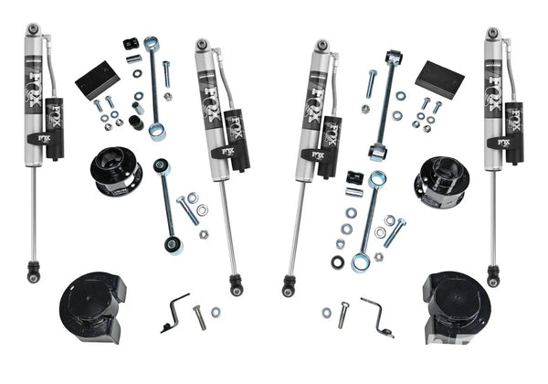 2.5" Spacer Kit w/ Fox 2.0 Res Shocks - 18-22 Wrangler JL/JLU 4WD - 2Dr/4Dr