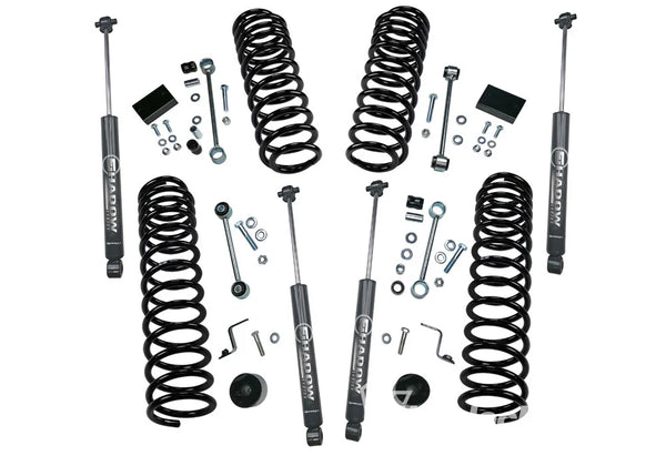 2.5" DUAL RATE COIL Lift Kit - 18-22 JP JL WRGLR 4 DR - W/ SHADOW SERIES SHX