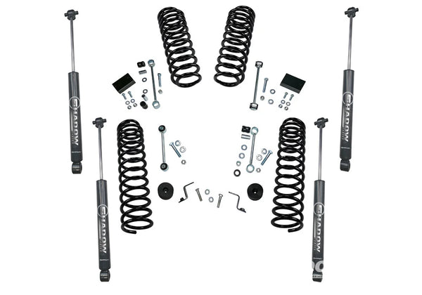 2.5" DUAL RATE COIL Lift Kit - 18-22 JP JL WRGLR 2 DR - W/ SHADOW SERIES SHX