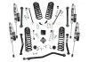 4" Dual Rate Coil Lift Kit w/ Fox 2.0 Res Shocks - 20-22 Gladiator - Non Mojave