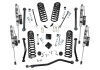 4" Dual Rate Coil Lift Kit w/ Fox 2.0 Res Shocks - 20-22 Gladiator - Non Mojave