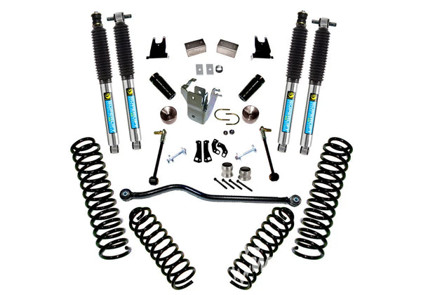 4" Lift Kit - 07-18 Wrangler JK - 2-door - w/ Bilstein Shocks