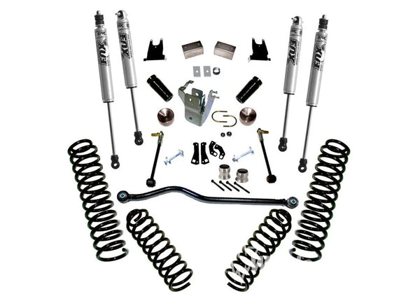 4" Lift Kit - 07-18 Wrangler JK - 4-door - w/ FOX Shocks