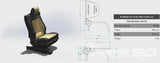 TURBO SLIDE TRANSFER PLATE RIGHT SIDE FIORELLA
