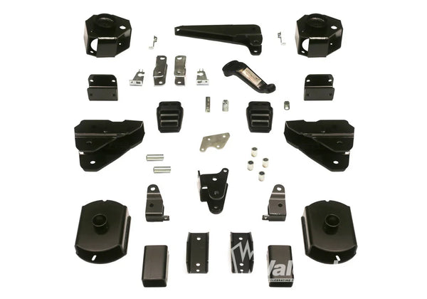 4" Coil Spacer Lift Kit - 14-18 Ram 2500 4WD - w/ Shocks Brackets