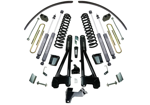 8" Lift Kit - 11-16 F250/F350 4WD - Dsl w/ Replacement Radius Arms w/ Bil Shocks