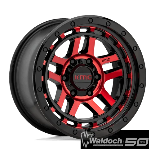 KM540 17X9 5X5.0 G-BLK MCH RTCC -12MM
