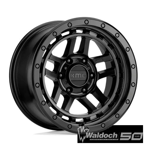 KM540 17X9 6X5.5 S-BLK -12MM