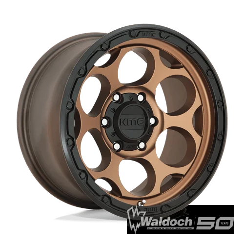 KM541 17X8.5 6X5.5 M-BRZ BLK LP 00MM