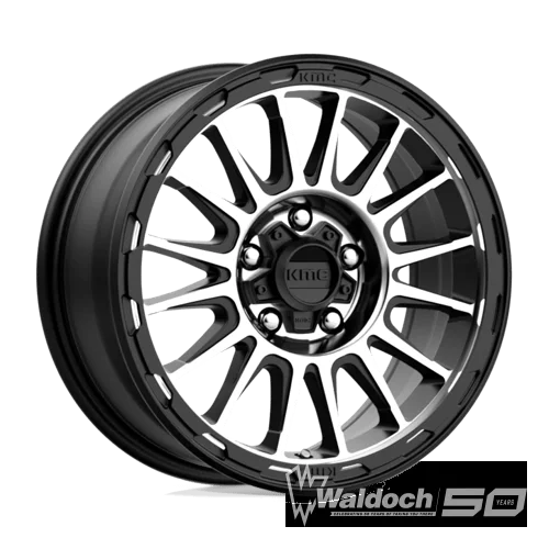 KM542 16X8 5X150 S-BLK MACH 00MM