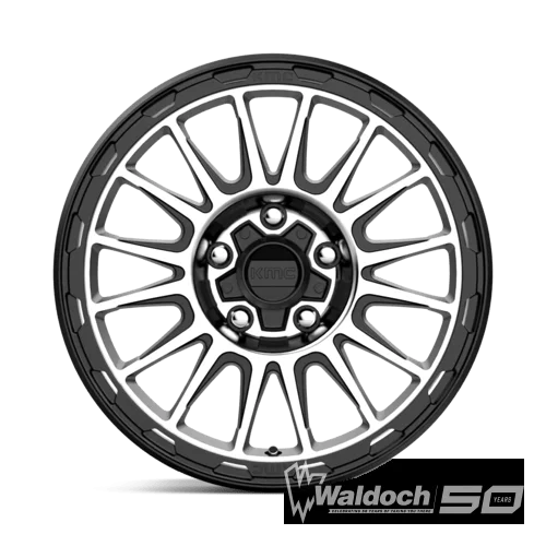 KM542 16X8 5X150 S-BLK MACH 00MM