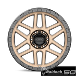 KM544 17X9 6X5.5 M-BRZ BLK LP 18MM