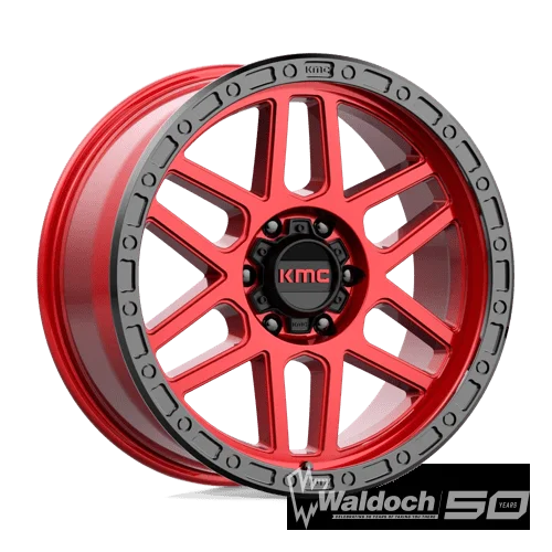 KM544 17X9 6X5.5 C-RED BLK-LP 18MM