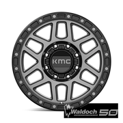 KM544 18X9 8X6.5 S-BLK GTCC 18MM