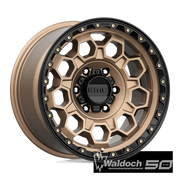 KM545 17X9 6X5.5 M-BRZ BLK LP 00MM
