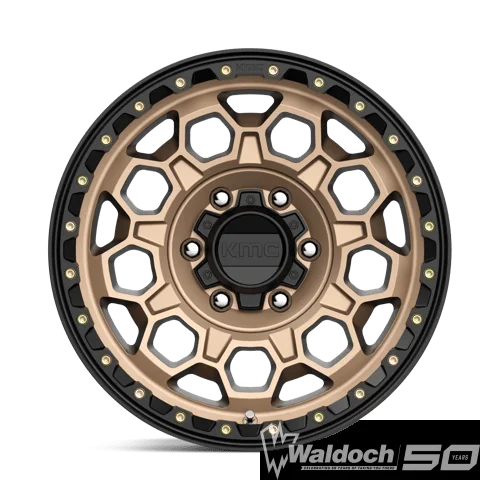 KM545 17X9 6X5.5 M-BRZ BLK LP 00MM