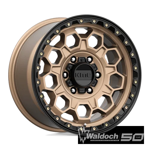 KM545 17X9 6X5.5 M-BRZ BLK LP 18MM