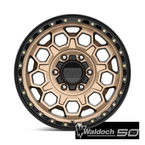 KM545 17X9 6X5.5 M-BRZ BLK LP 18MM