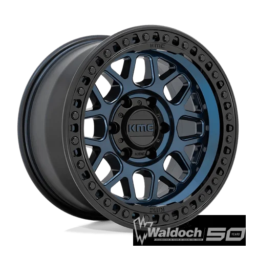 GRS 17X8.5 6X120 66 +0 MN-BLUE GBLK-LP