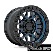 GRS 17X8.5 6X120 66 +0 MN-BLUE GBLK-LP