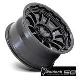 KM727 WRATH 17X8.5 5X5.0 71.5 S-BLK +0