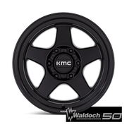 LOBO 17X8.5 6X5.5 106 M-BLK +18