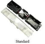 Slim Line Battery Powered Dome Light Used By Jason And A.R.E. Easy To Install, Uses 4 AA Batteries. 7-1/2" Long, 1-1/2" Wide